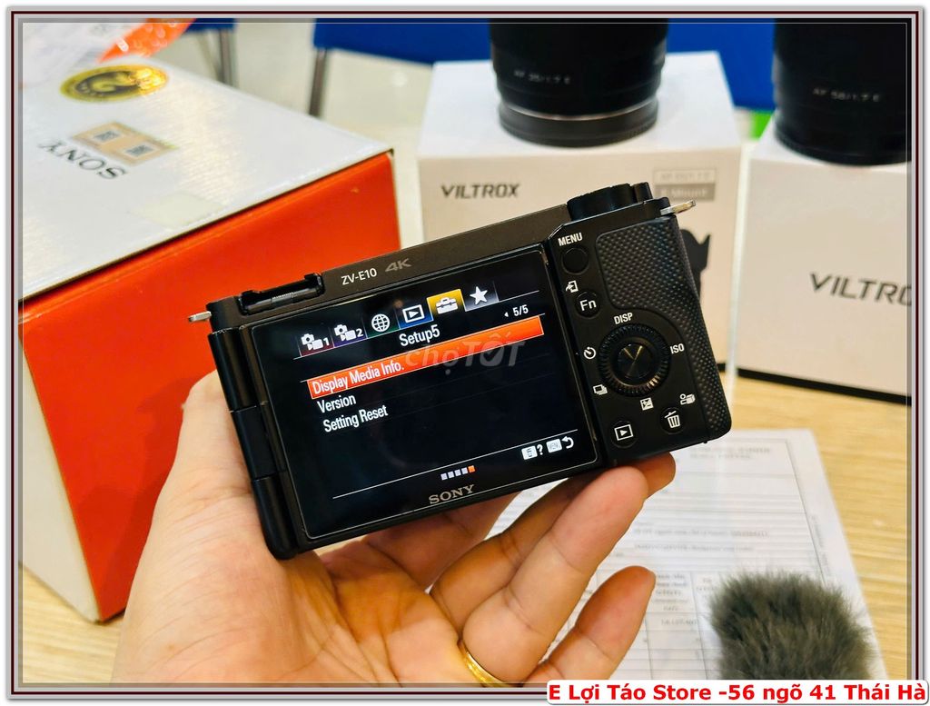 E pass Máy ảnh Sony ZV-E10 BH 07/07/2027. Mua bán Máy ảnh, Máy quay tại Quận Đống Đa Hà Nội được đăng bởi Nguyễn Tiến Lợi hình 1