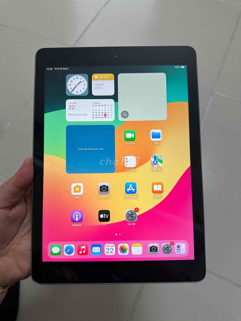Apple iPad Gen 6 Xám Như mới. Mua bán Máy tính bảng tại Quận Bình Tân Tp Hồ Chí Minh được đăng bởi Pamy hình 1