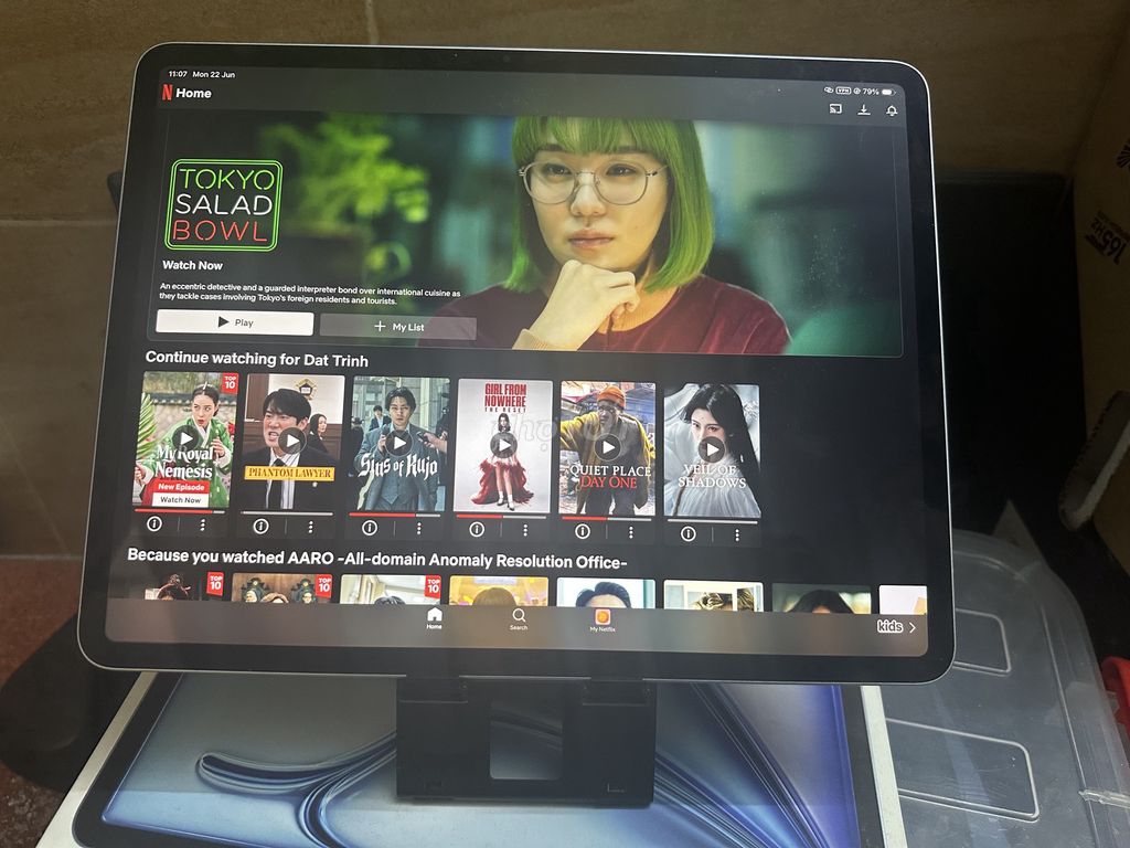 Apple iPad Air M2 13 99% Blue VN ZIN FULLBOX. Mua bán Máy tính bảng tại Quận 8 Tp Hồ Chí Minh được đăng bởi Dat hình 1