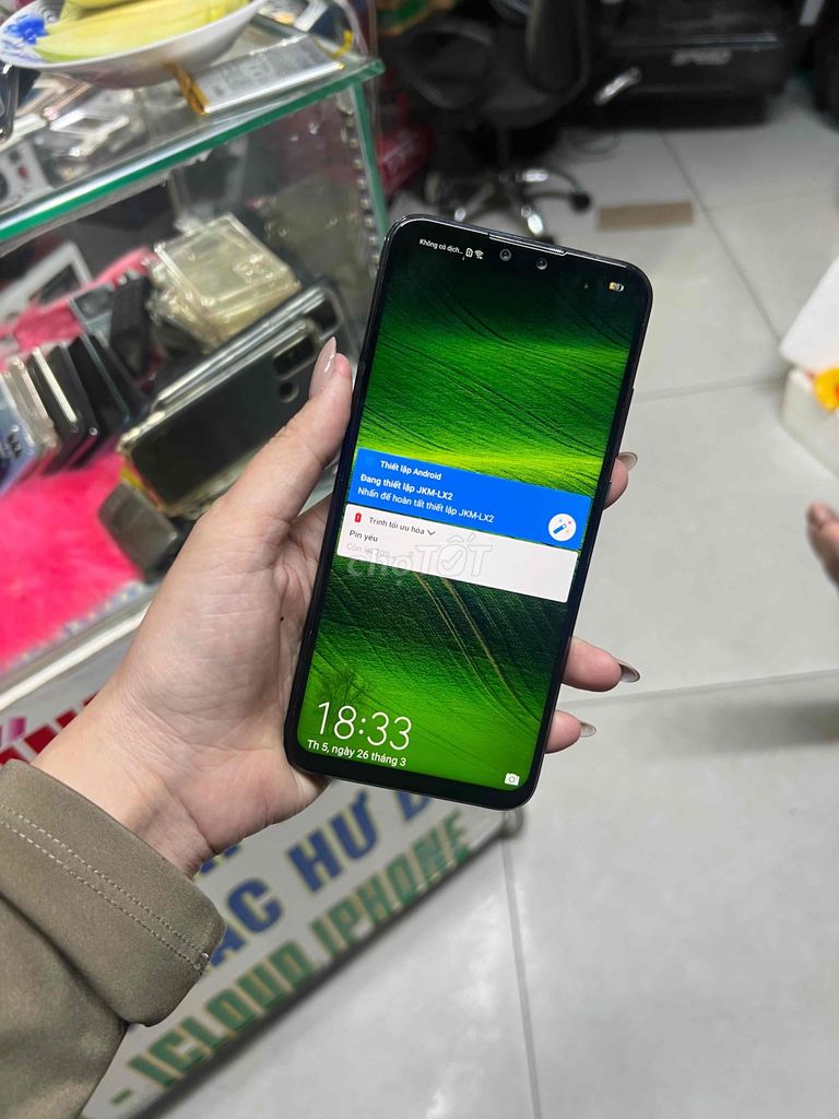 Huawei Y9 2019 Xanh. Mua bán Điện thoại tại Quận 6 Tp Hồ Chí Minh được đăng bởi Cẩm Tiên hình 1