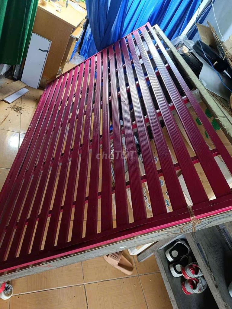 Giường Sắt 1m3 x 2m2. Mua bán Giường, chăn ga gối nệm tại Quận Cái Răng Cần Thơ được đăng bởi Tang Pv hình 1