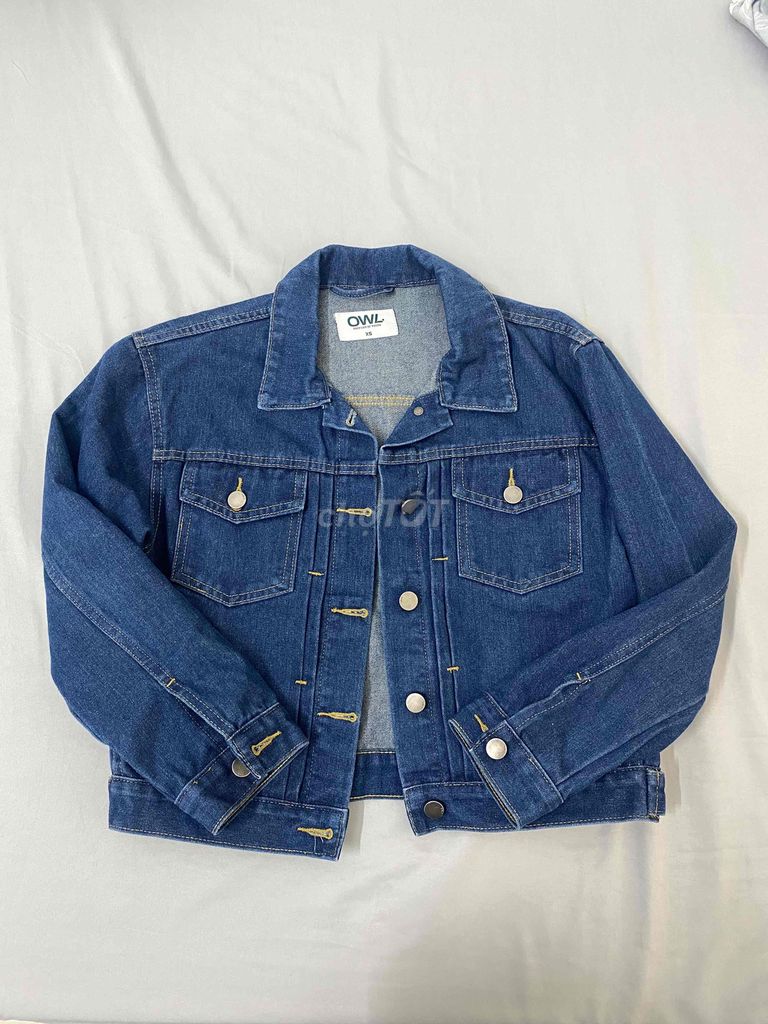 Áo khoác Jean nữ OWL Xanh đậm. Mua bán Quần áo tại Huyện Nhà Bè Tp Hồ Chí Minh được đăng bởi uyen hình 1