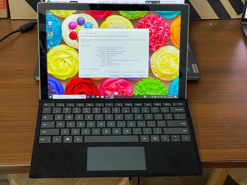 Microsoft Surface Pro 7 Plus i5 16GB/256GB. Mua bán Laptop tại Quận Tân Phú Tp Hồ Chí Minh được đăng bởi LaptoptotVn hình 1