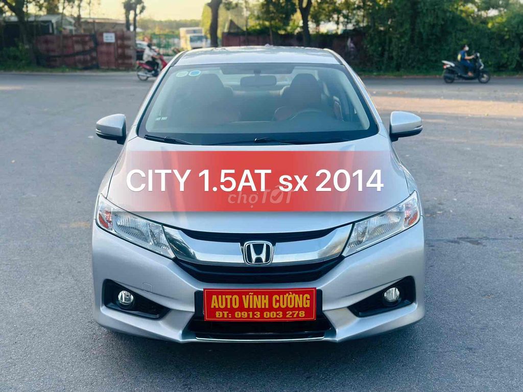 HONDA CITY 1.5 AT sx 2014. Mua bán Ô tô tại Huyện Sóc Sơn Hà Nội được đăng bởi AUTO VĨNH CƯỜNG hình 1