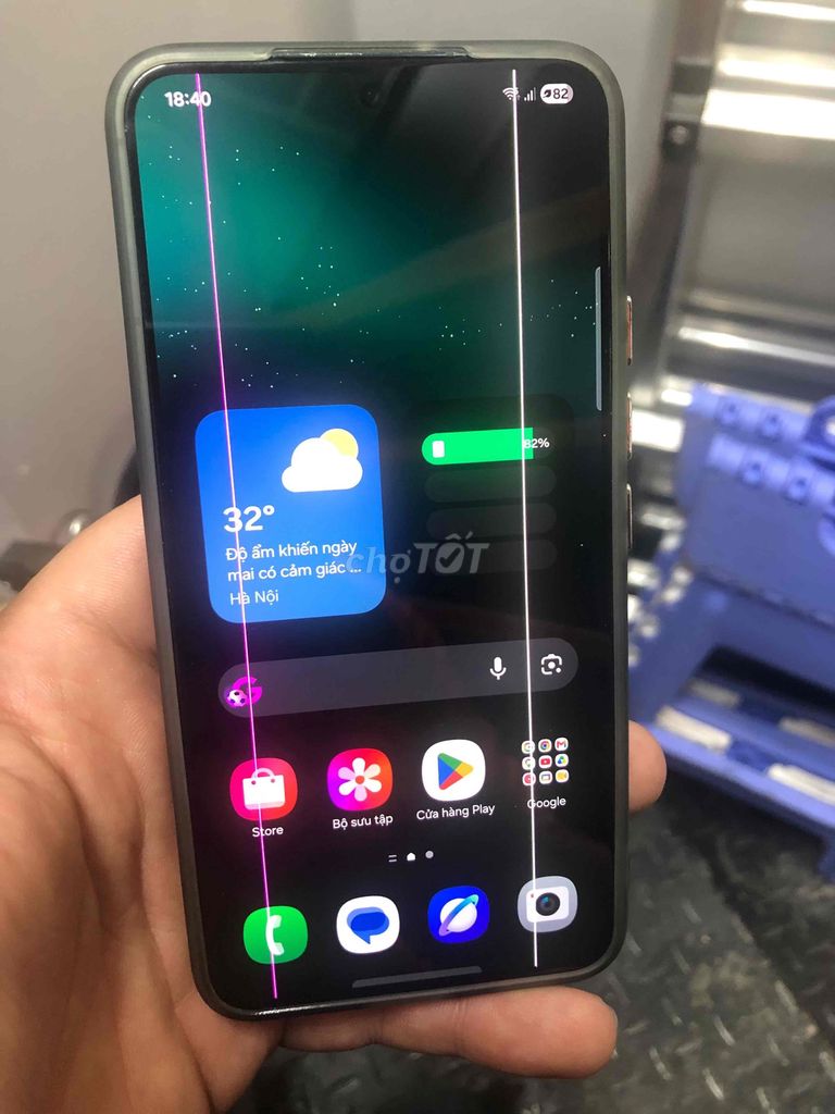 Samsung S22 5G 128GB Màn hình 2 sọc. Mua bán Điện thoại tại Quận Tân Bình Tp Hồ Chí Minh được đăng bởi Xuân Thanh hình 1