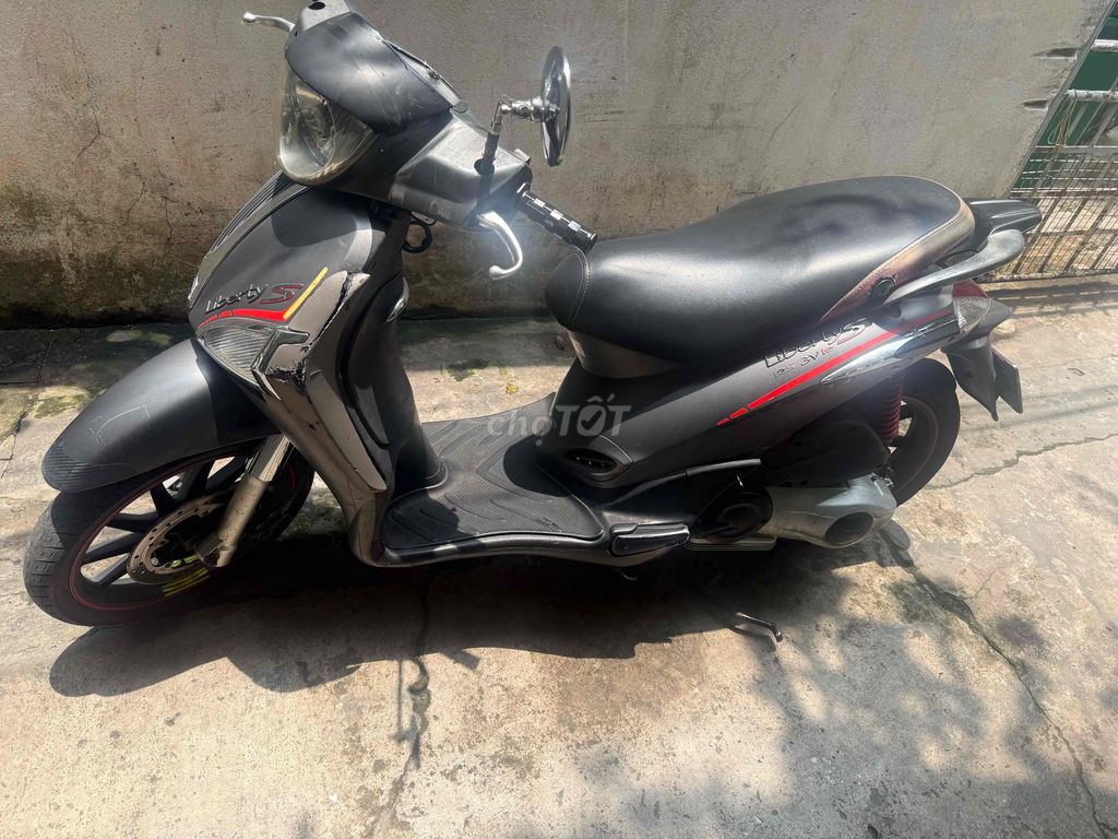 Piaggio Liberty 2015 чёрный Fi