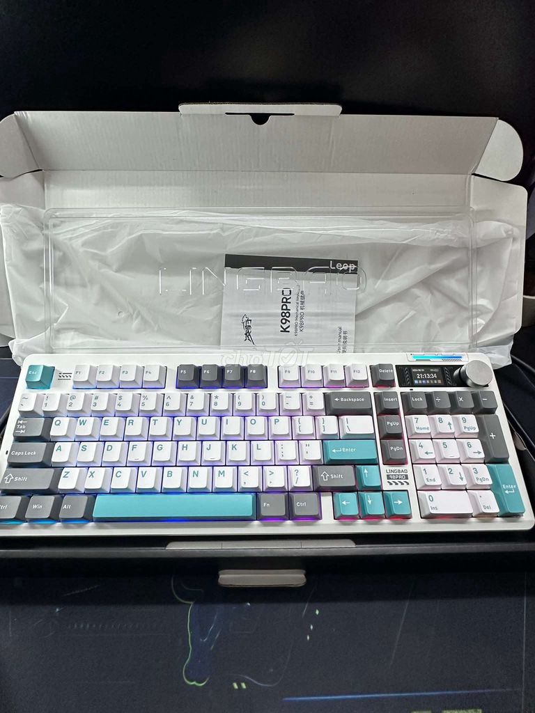 Bàn phím cơ Lingbao K98 Pro. Mua bán Phụ kiện (Màn hình, Chuột...) tại Quận 3 Tp Hồ Chí Minh được đăng bởi Vĩ Khang hình 1