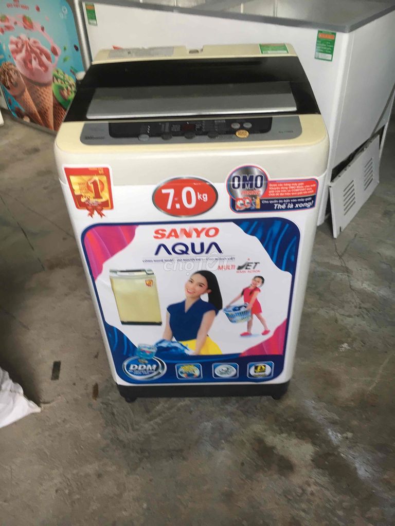 Cần thanh lý máy giặt Aqua 7kg nguyên zin
