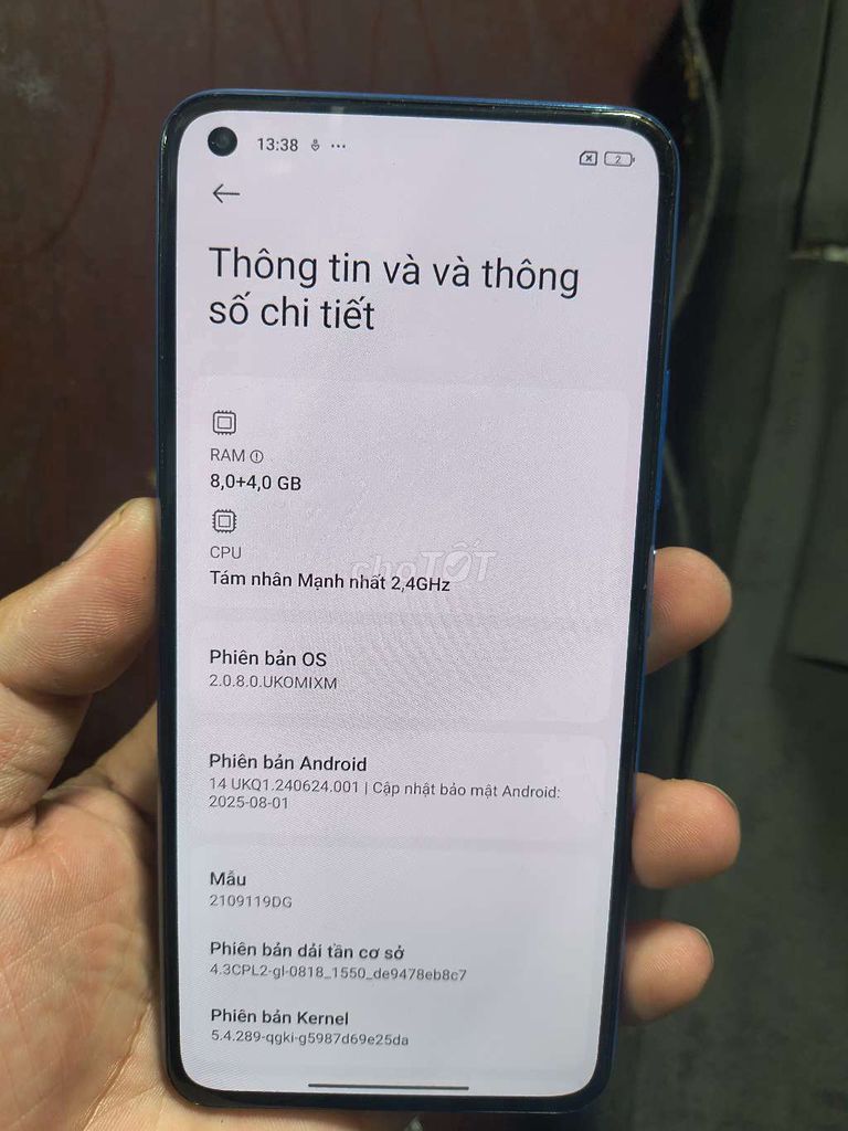 Xiaomi Mi 11 Lite 5G NE 256GB Xanh. Mua bán Điện thoại tại Quận Nam Từ Liêm Hà Nội được đăng bởi Hoàng Đông hình 1