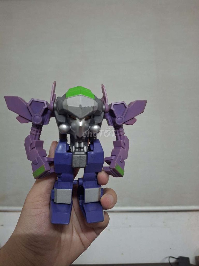 Xe robot Auldey Măng cụt Tím, Xám, Xanh lá