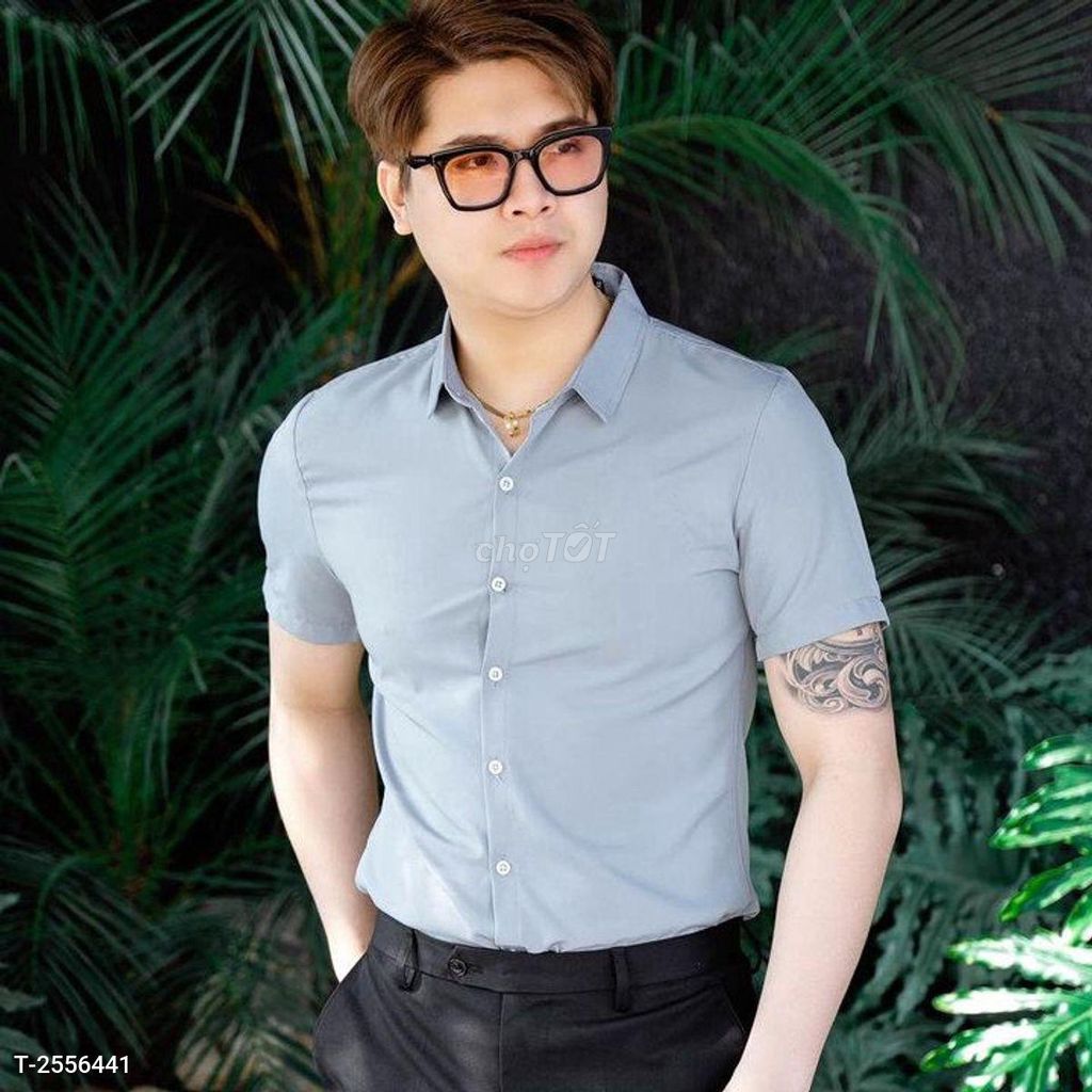 ÁO SƠ MI NAM NGẮN TAY TUTO5 MENSWEAR SMN01 . Mua bán Quần áo tại Quận Đống Đa Hà Nội được đăng bởi Siêu thị Anh Tú 68   hình 1