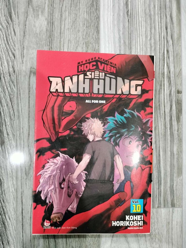 Truyện tranh My Hero Academia Tập 10. Mua bán Sách tại Quận Liên Chiểu Đà Nẵng được đăng bởi Cuong Nguyen hình 1