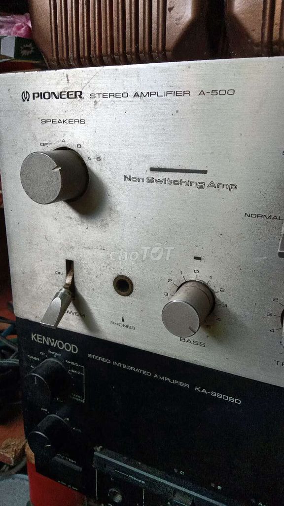 Amply Pioneer A-500 Bạc Nguyên bản. Mua bán Tivi, Âm thanh tại Huyện Đông Hưng Thái Bình được đăng bởi nguenđucminh hình 1