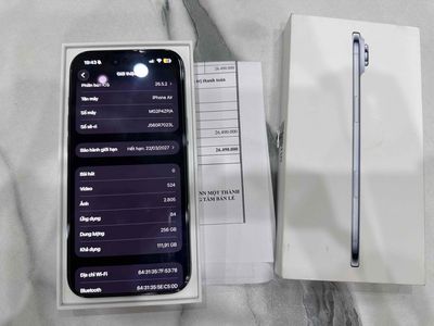 Apple iPhone Air pin 100% Việt Nam