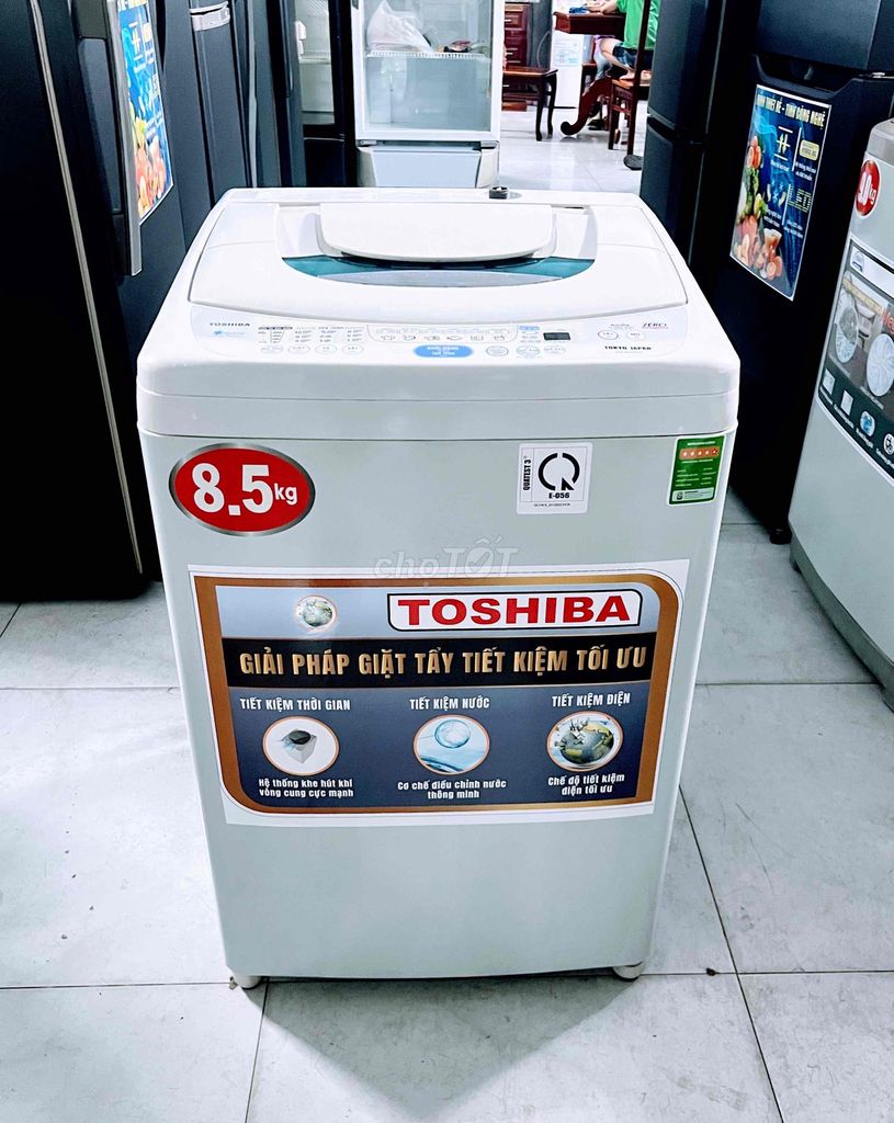 MÁY GIẶT TOSHIBA 8,5 KG. Giặt sạch. Vắt êm.