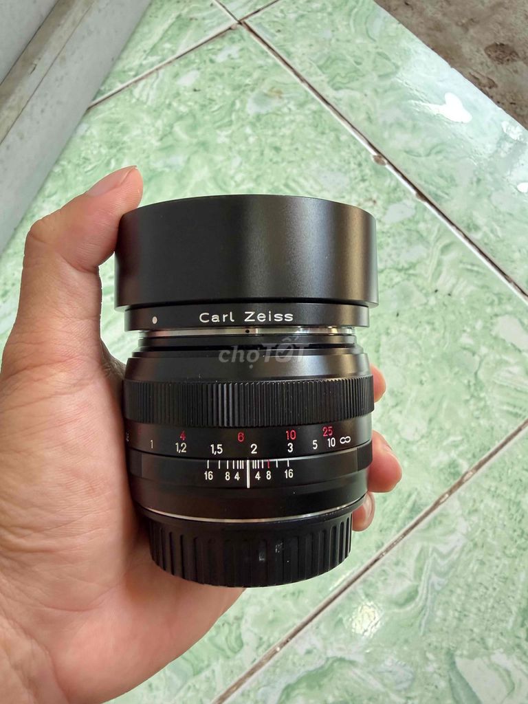 Ống kính máy ảnh Carl Zeiss Planar 1.4/50 ZE Đen. Mua bán Máy ảnh, Máy quay tại Huyện Củ Chi Tp Hồ Chí Minh được đăng bởi trần như huỳnh hình 1