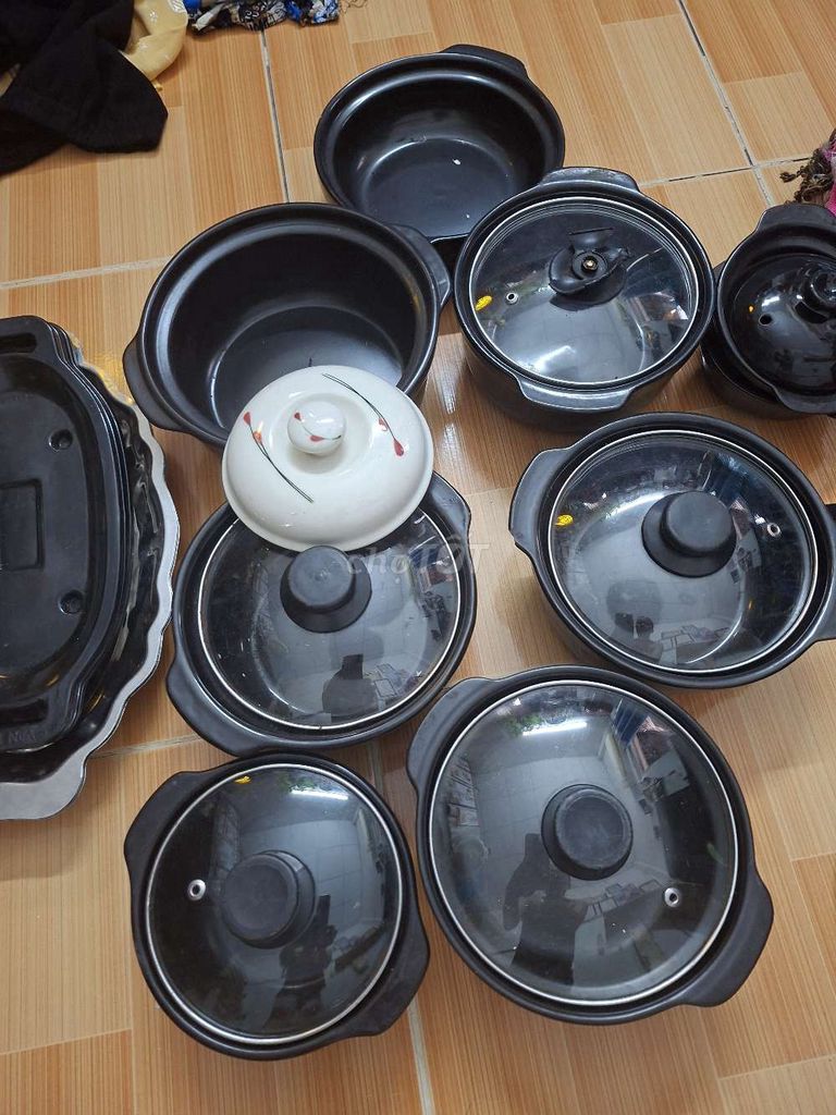 Nồi đất gốm sứ đen giữ nhiệt tốt. Mua bán Dụng cụ nhà bếp tại Thành phố Thủ Đức Tp Hồ Chí Minh được đăng bởi An  Nhiên hình 1