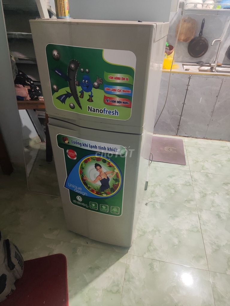 Tủ lạnh Toshiba 145L Xám. Mua bán Tủ lạnh tại Thành phố Bảo Lộc Lâm Đồng được đăng bởi trang tan hình 1