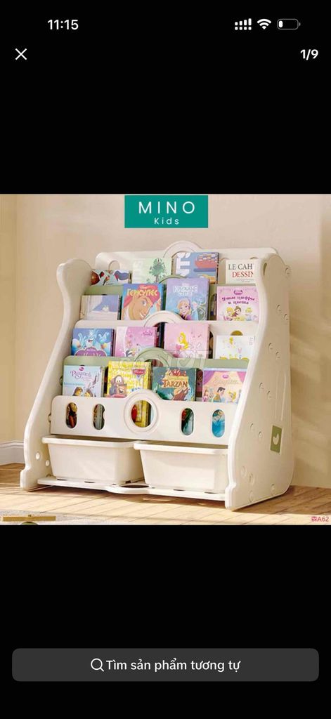 Kệ sách Babyviva 5 tầng Trắng. Mua bán Tủ, kệ gia đình tại Quận Bình Tân Tp Hồ Chí Minh được đăng bởi Trang hình 1