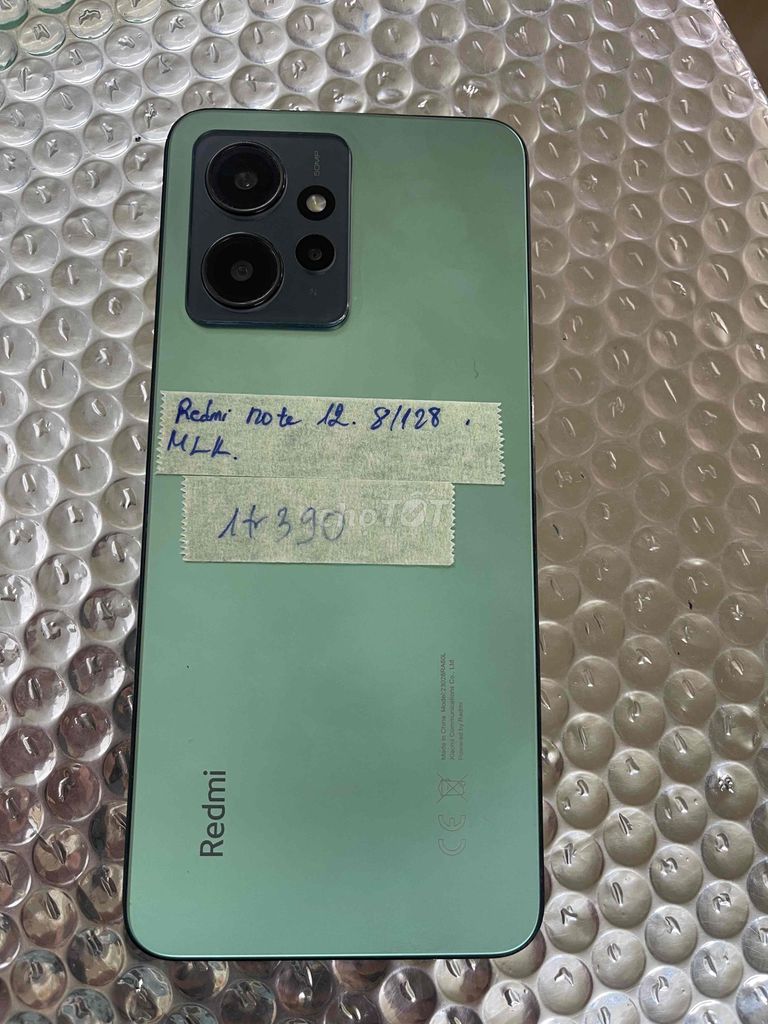 Xiaomi Redmi Note 12 8GB/128GB Xanh. Mua bán Điện thoại tại Quận Ninh Kiều Cần Thơ được đăng bởi Cầm Đồ Anh Quý hình 1