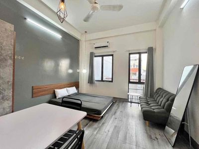 Studio Full nội thất, thang máy, máy giặt riêng
