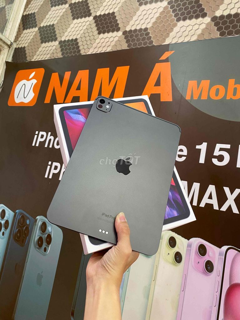 iPad Pro M4 11inch 512GB Xám Wifi. Mua bán Máy tính bảng tại Quận 3 Tp Hồ Chí Minh được đăng bởi Nam Á Mobile hình 1