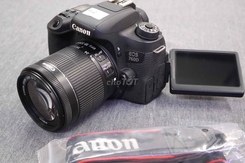 Máy ảnh Canon 760D + lens 18-55 stm. Mua bán Máy ảnh, Máy quay tại Quận Ba Đình Hà Nội được đăng bởi Camera Ngọc Khánh  hình 1