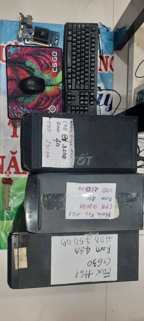Case văn phòng G2030 4GB/250GB Đen. Mua bán Máy tính để bàn tại Quận 8 Tp Hồ Chí Minh được đăng bởi Chí hình 1