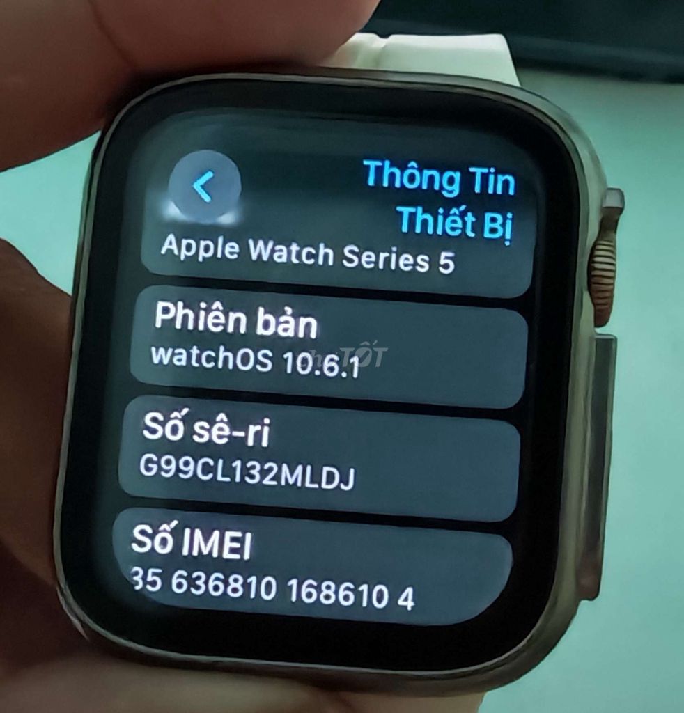Apple Watch Series 5 44mm LTE. Mua bán Thiết bị đeo thông minh tại Quận 1 Tp Hồ Chí Minh được đăng bởi Hoàng Trọng Hiếu hình 1