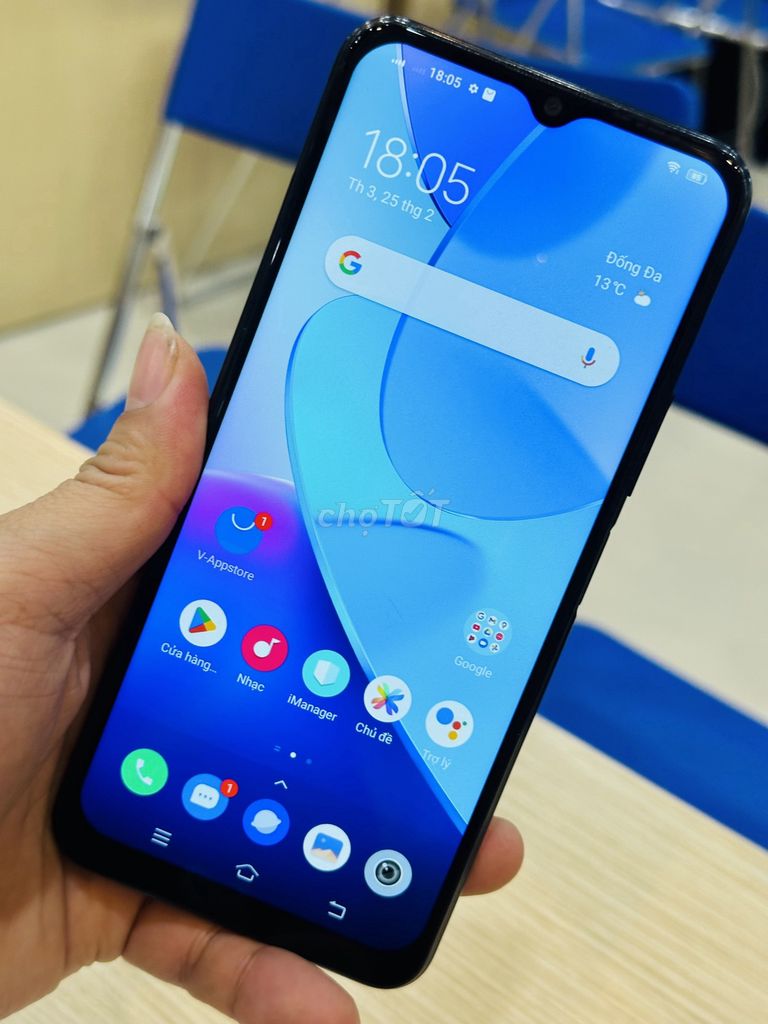 Vivo Y20s 6/128GB tha hồ lắp 2 sim tiện lợi