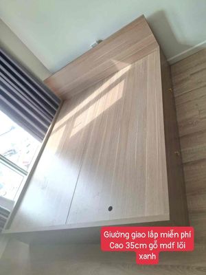 giường cao 35cm gỗ lõi xanh giao hàng miễn phí##. Mua bán Giường, chăn ga gối nệm tại Quận 6 Tp Hồ Chí Minh được đăng bởi Nội Thất Gia Đình