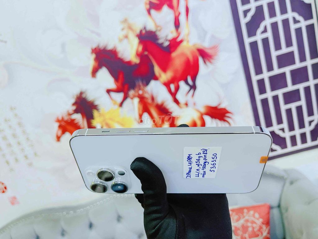 iPhone 14 Pro Max 256G Trắng 99% quốc tế Mỹ rin Áp. Mua bán Điện thoại tại Quận Hải Châu Đà Nẵng được đăng bởi Hoàng Anh Tuấn hình 2