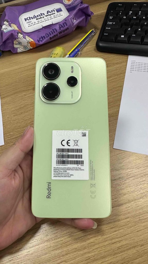 Xiaomi Redmi Note 14 128GB Xanh. Mua bán Điện thoại tại Thị xã Tân Uyên Bình Dương được đăng bởi Hi hình 1