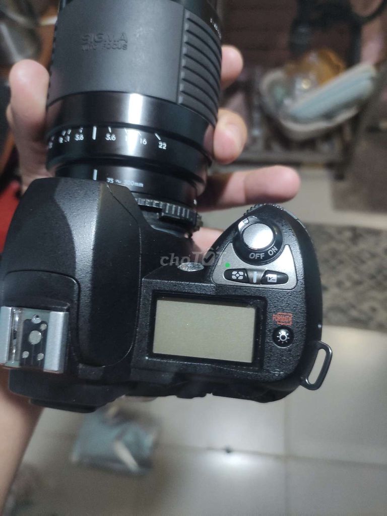 Máy ảnh Nikon D70 Đen. Mua bán Máy ảnh, Máy quay tại Thành phố Biên Hòa Đồng Nai được đăng bởi TaoTên Tũn hình 1