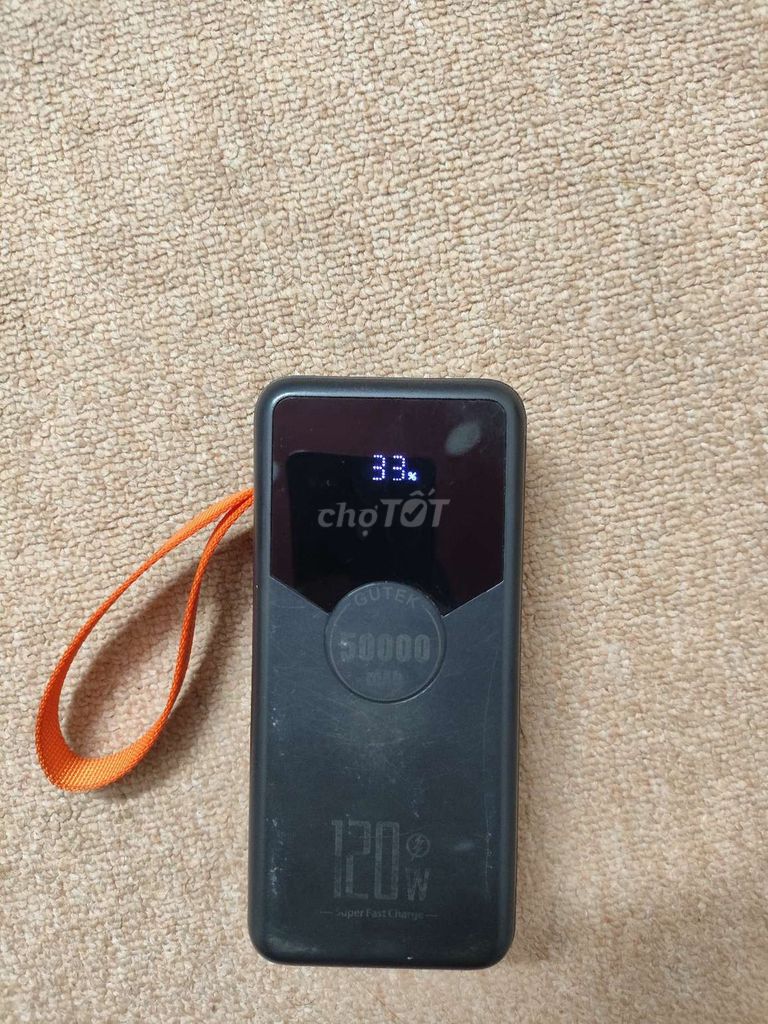 Sạc dự phòng GUTEK 50000 mAh 120W Đen. Mua bán Phụ kiện (Màn hình, Chuột...) tại Quận Tân Phú Tp Hồ Chí Minh được đăng bởi Trần Văn Khang hình 1