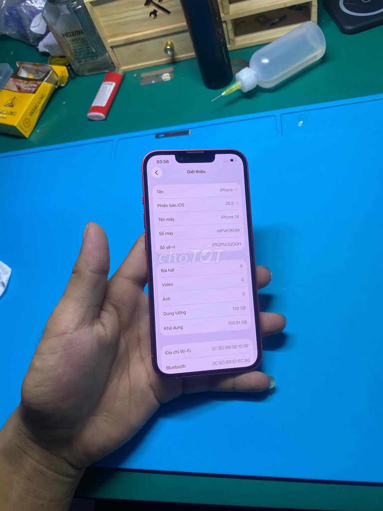 Apple iPhone 14 128GB Đỏ. Mua bán Điện thoại tại Quận 11 Tp Hồ Chí Minh được đăng bởi Gấu Linh hình 1
