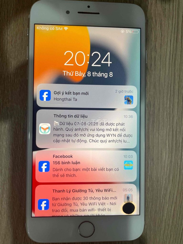iPhone 8 Plus Trắng. Mua bán Điện thoại tại Quận Ba Đình Hà Nội được đăng bởi hùng con hình 1