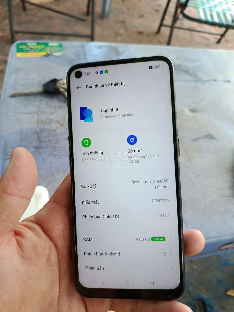 OPPO A53 128GB Đen. Mua bán Điện thoại tại Thành phố Thuận An Bình Dương được đăng bởi Trần  hình 1