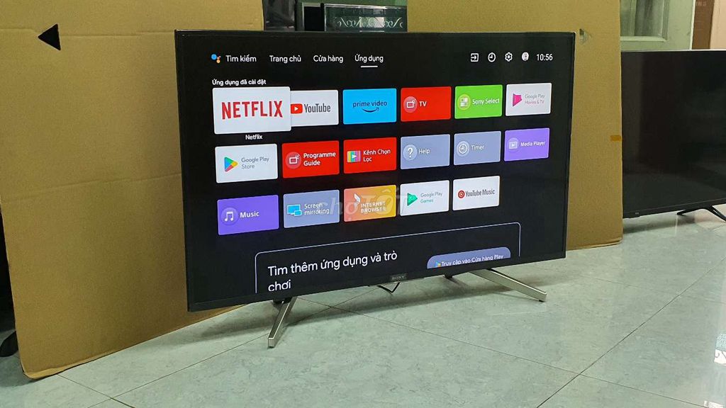 Tv. Giọng Nói. Sony 43X8000G.  Dòng Android.Tv.