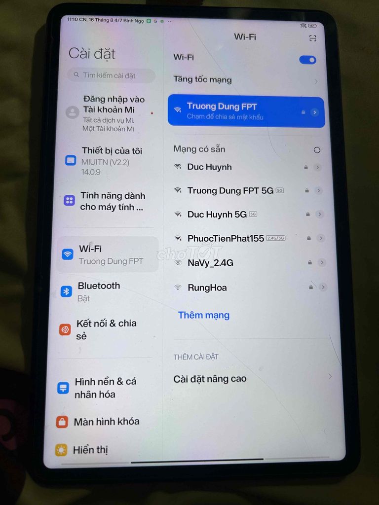 Xiaomi Pad 6 Pro 128GB Xám Đã sử dụng. Mua bán Máy tính bảng tại Quận Tân Phú Tp Hồ Chí Minh được đăng bởi Trương love hình 1