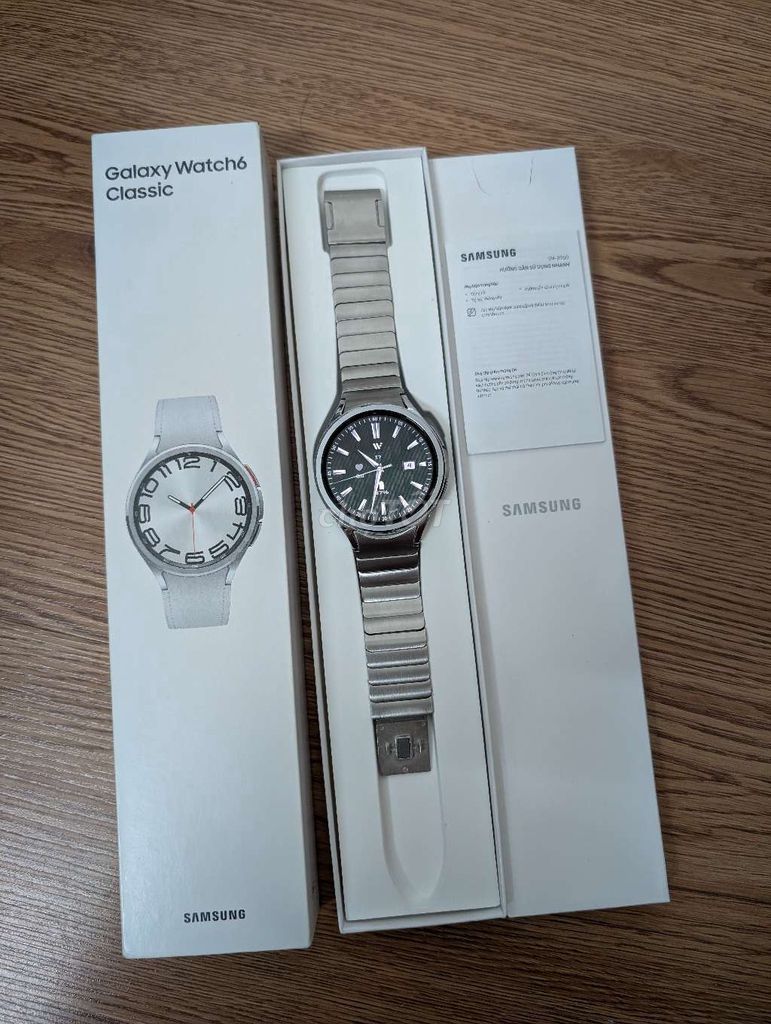 Samsung Galaxy Watch 6 Classic 47mm. Mua bán Thiết bị đeo thông minh tại Thành phố Ninh Bình Ninh Bình được đăng bởi Dũng hình 1
