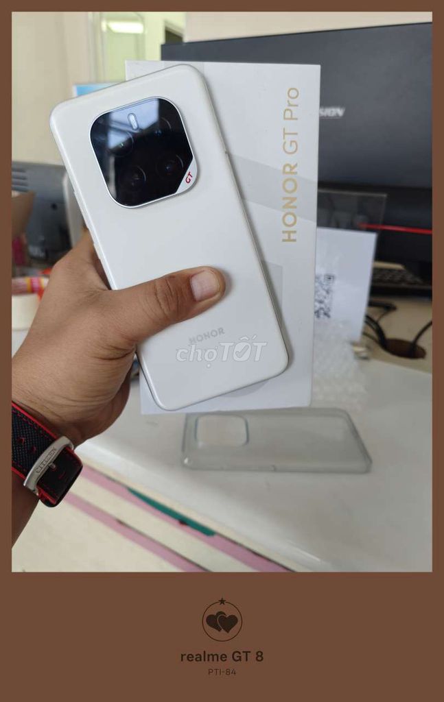 Honor GT Pro Trắng. Mua bán Điện thoại tại Huyện Long Hồ Vĩnh Long được đăng bởi ptiteck hình 1