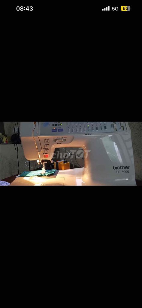 Máy may Brother PC-3000 Trắng Nhật. Mua bán Nội thất, đồ gia dụng khác tại Huyện Trảng Bom Đồng Nai được đăng bởi Pham Huong hình 1