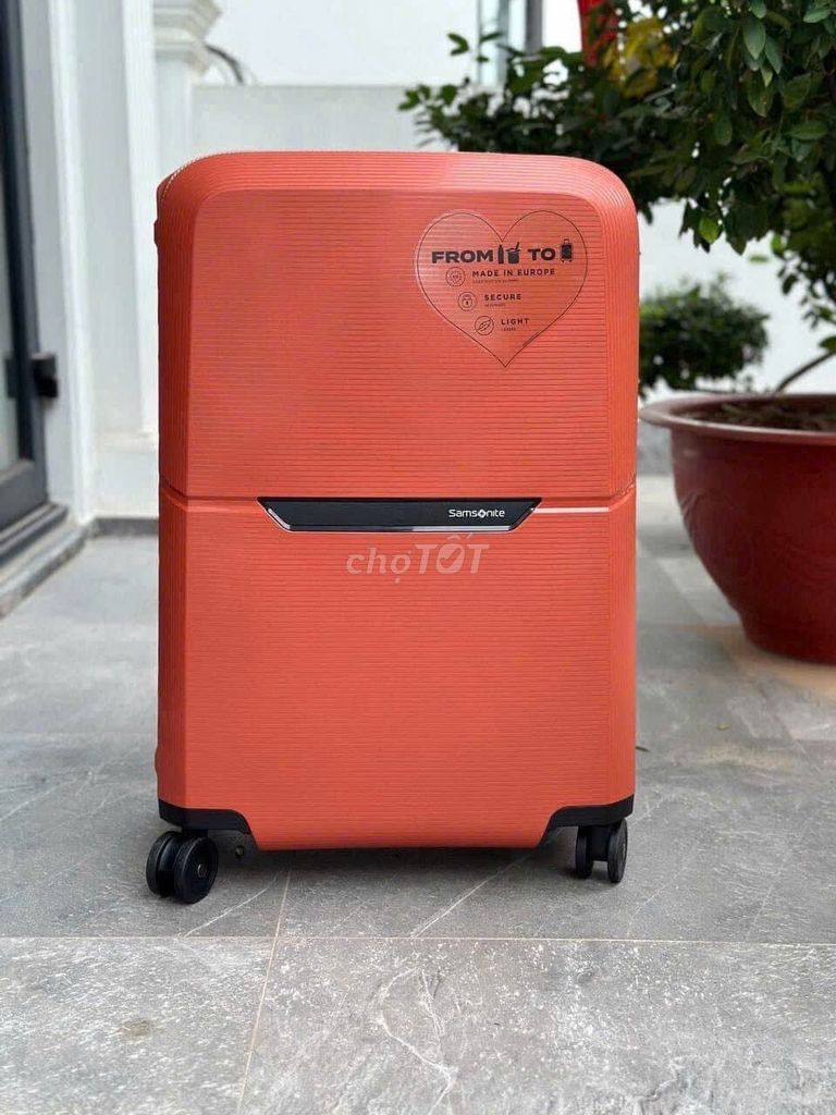 Thanh lý Vali Samsonite Magnum ECO màu nâu đất