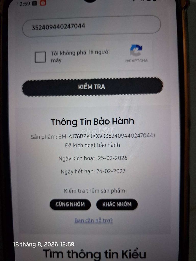 Samsung A17 5G Đen Đã sử dụng. Mua bán Điện thoại tại Thành phố Buôn Ma Thuột Đắk Lắk được đăng bởi Hùng Nguyễn Văn hình 1