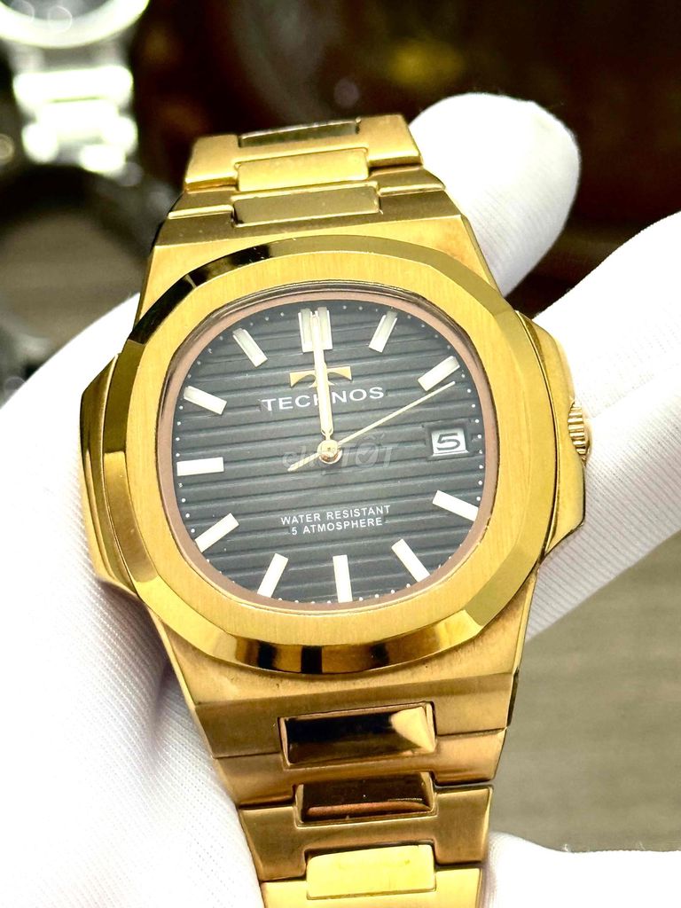Đồng hồ Technos Nam Vàng 41mm. Mua bán Đồng hồ tại Quận Ngô Quyền Hải Phòng được đăng bởi linh hình 1