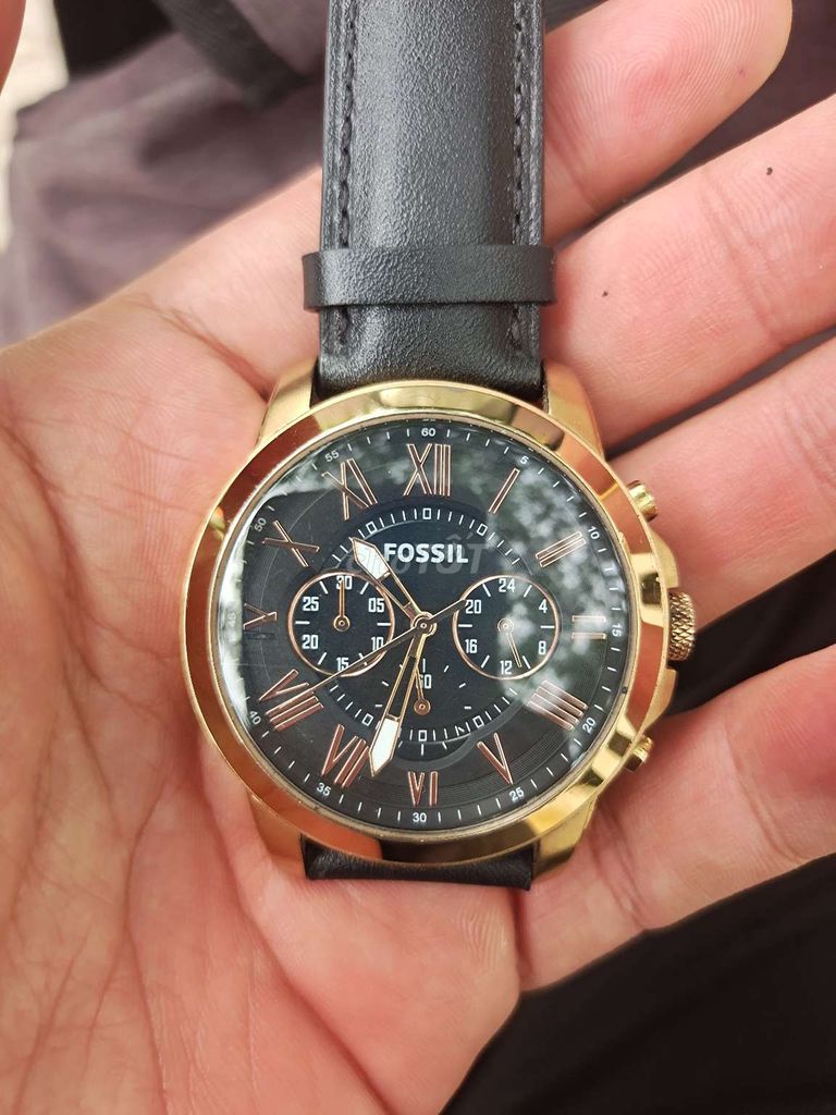 Fossil FS4885 Nam Dây da Đen. Mua bán Đồng hồ tại Thành phố Tây Ninh Tây Ninh được đăng bởi Phong Lâm hình 1