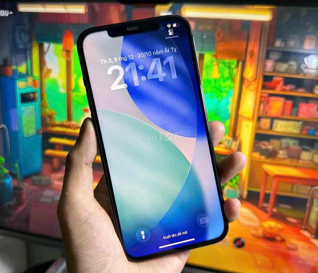 Apple iPhone 12 Pro Max 128GB Xanh. Mua bán Điện thoại tại Huyện Tân Biên Tây Ninh được đăng bởi Toan Tran hình 1