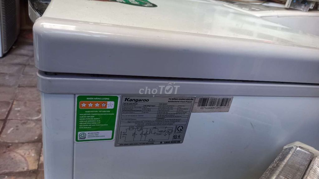 Tủ đông Kangaroo 400L 1 đông 1 mát zin đẹp . Mua bán Tủ lạnh tại Huyện Nhà Bè Tp Hồ Chí Minh được đăng bởi nguyên văn năm  hình 1