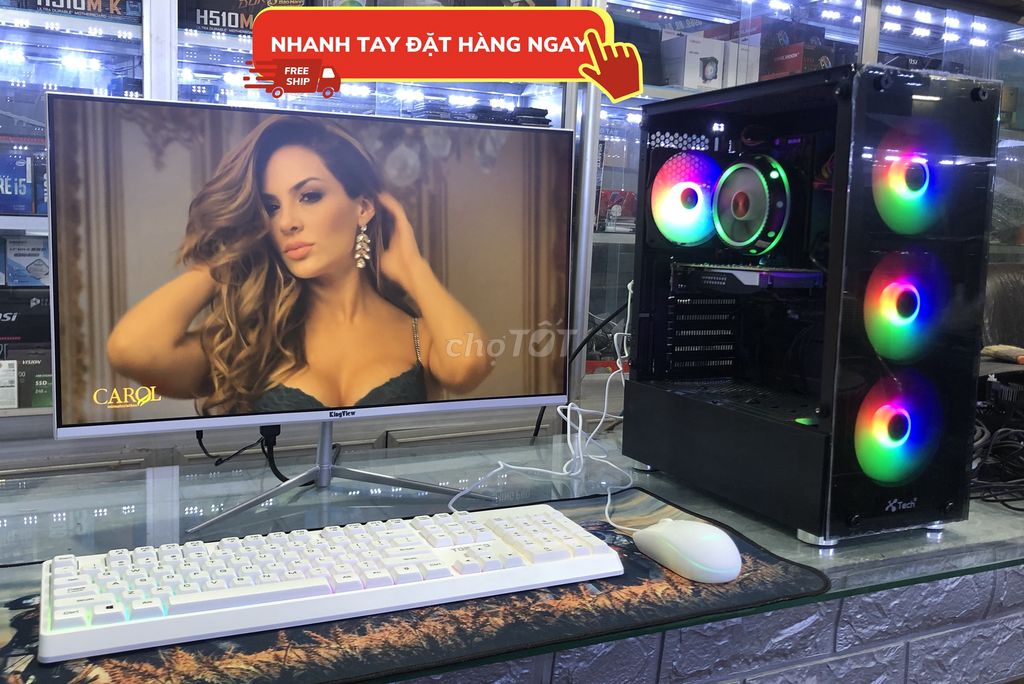 Bộ PC đáp ứng mọi nhu cầu công việc, giải trí, ...